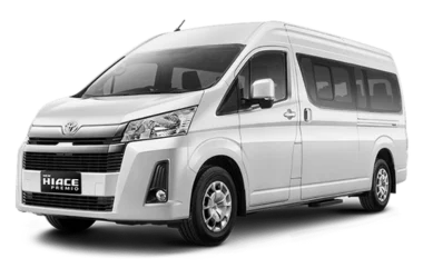 Sewa Toyota HiAce Premio dengan supir di Jakarta